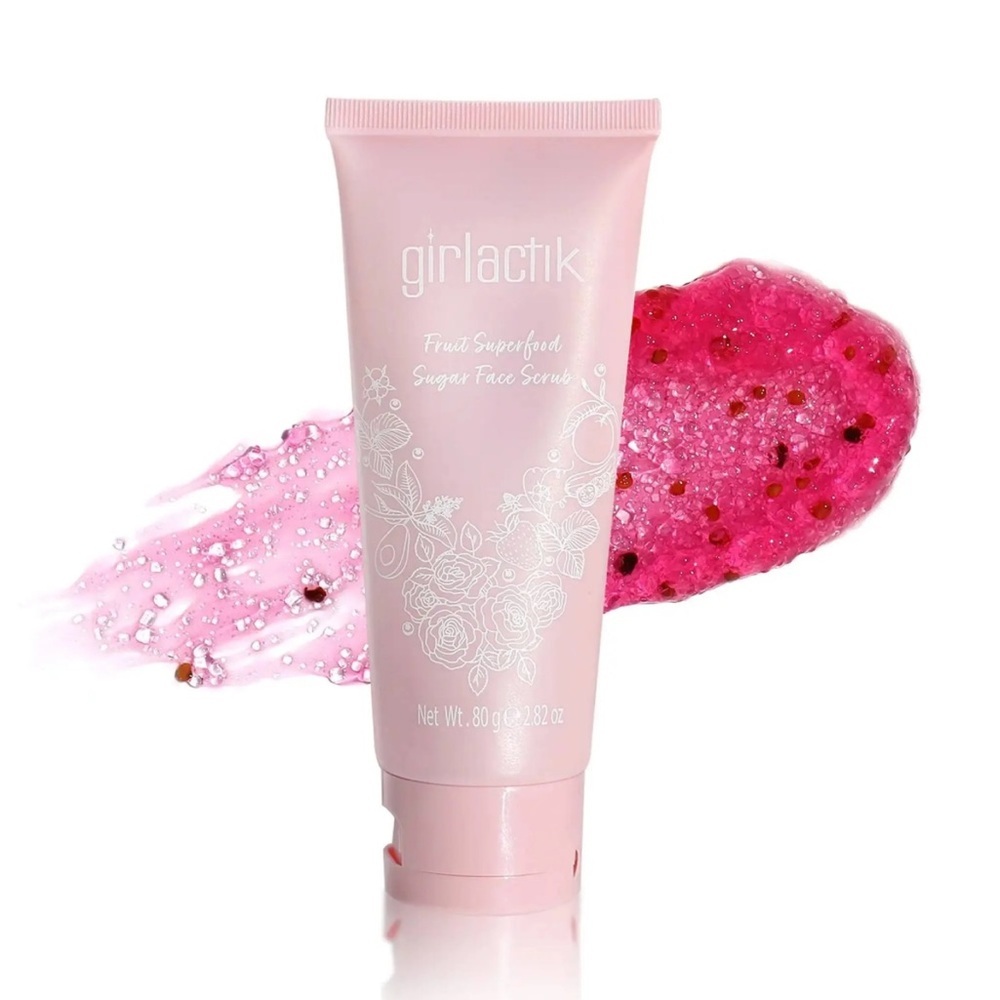 Girlactik NWT fruit superfood sugar face scrub